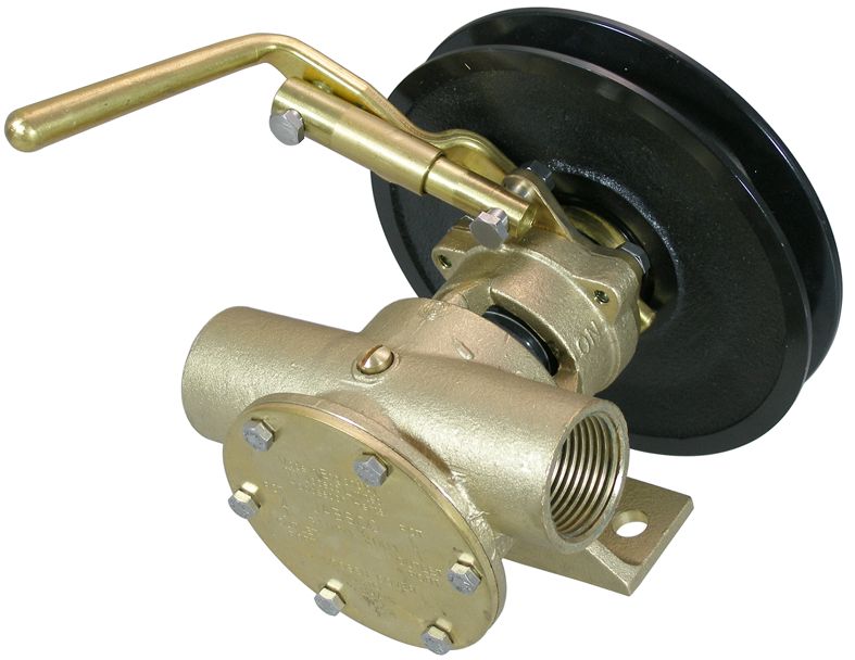 Impeller pump JABSCO with mechanical cone clutch