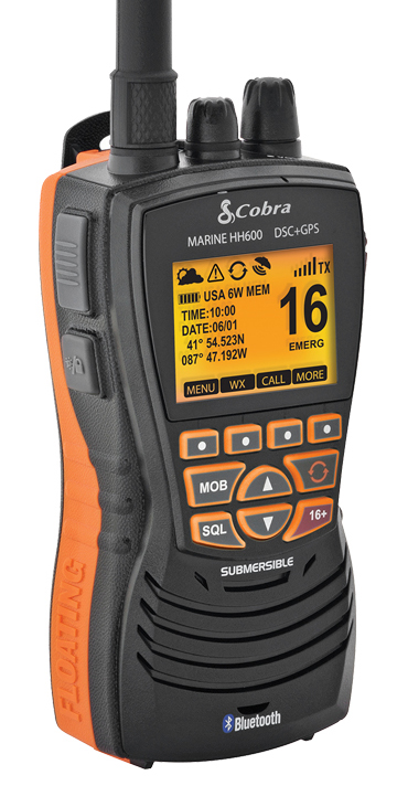 Cobra UKW GPS ATIS Einbaufunkgerät Grau Sprechfunk MRF77 Seefunk - DSC 1/25 Watt! GPS Holland (NL) Freischaltung
