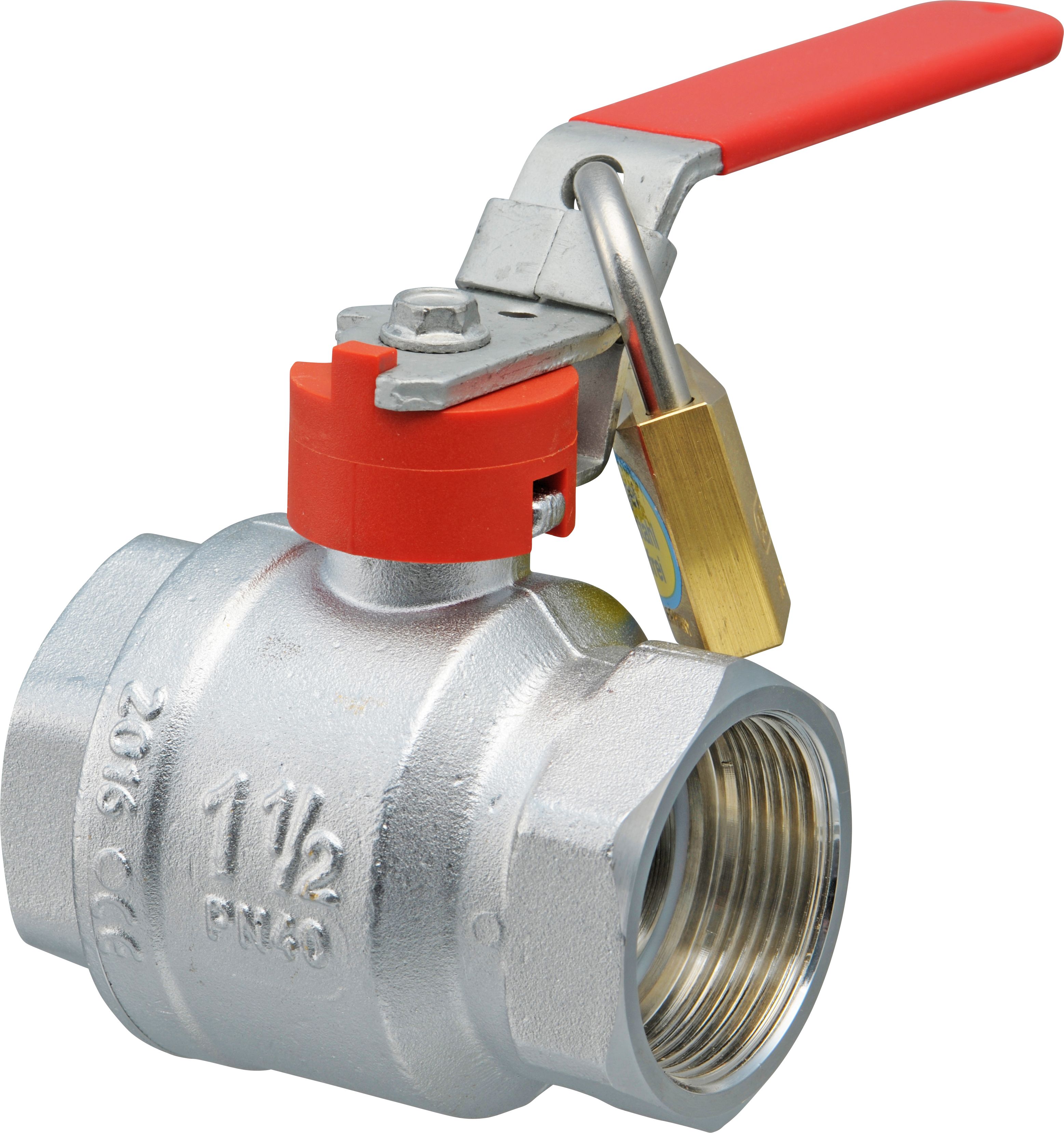 Lockable handle for ball valve VIR