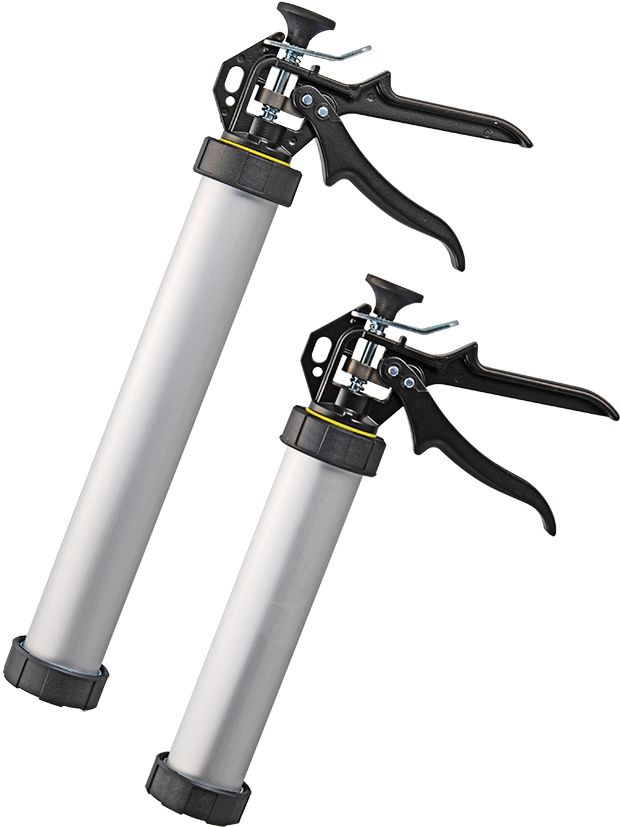 Heavy duty caulking gun