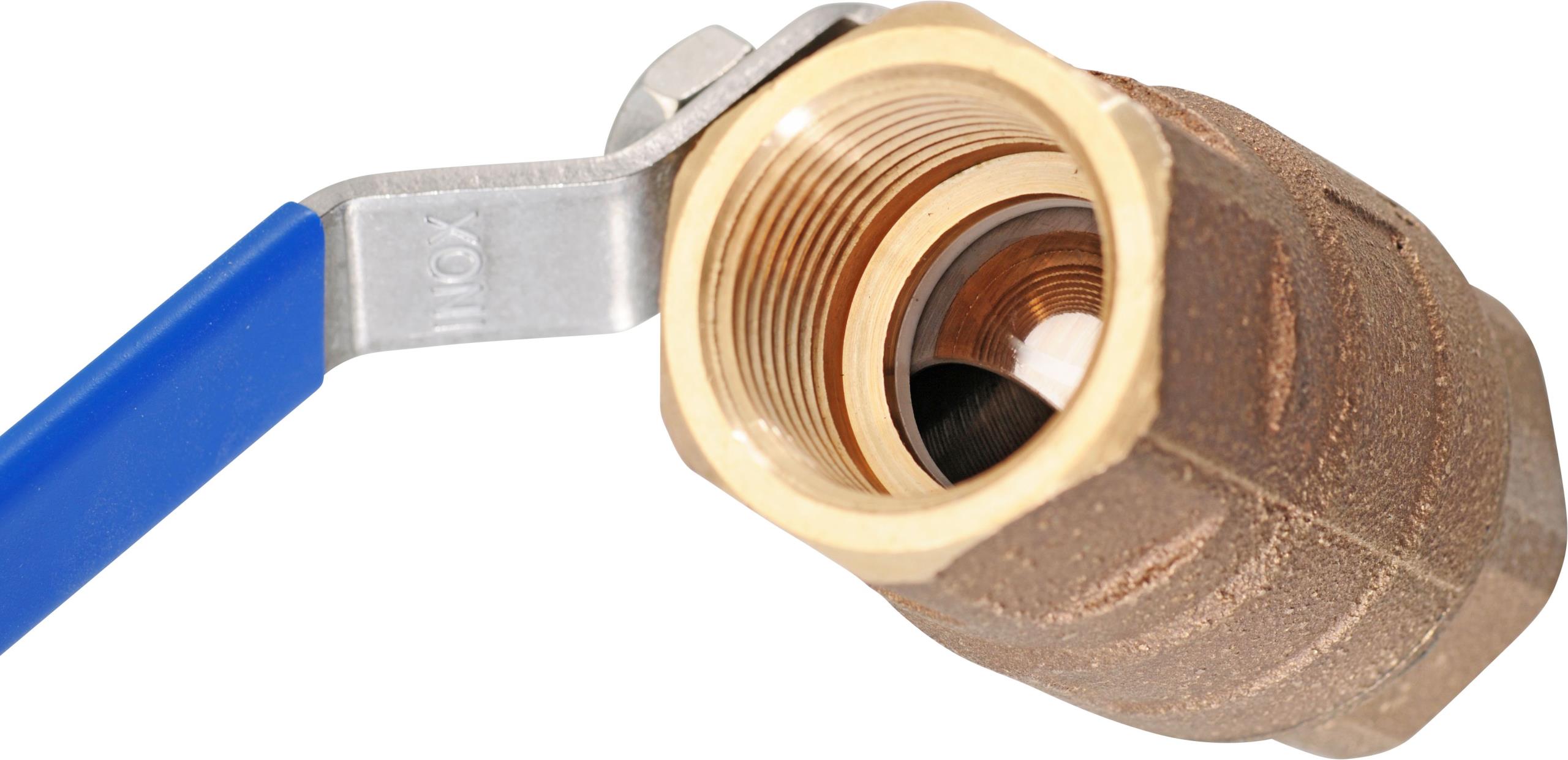 GUIDI Ball Valve Bronze with hard chrome plated brass ball