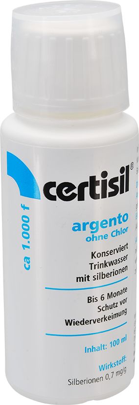 CERTISIL ARGENTO water purifying
