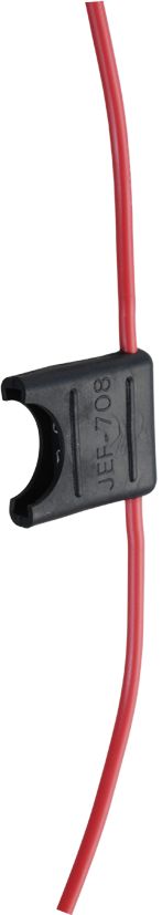 Fuse carrier for an auto plug-in fuse
