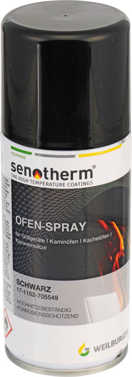 Oven paint matt black - spray 150ml