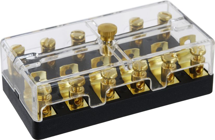 Fuse box for ceramic fuses