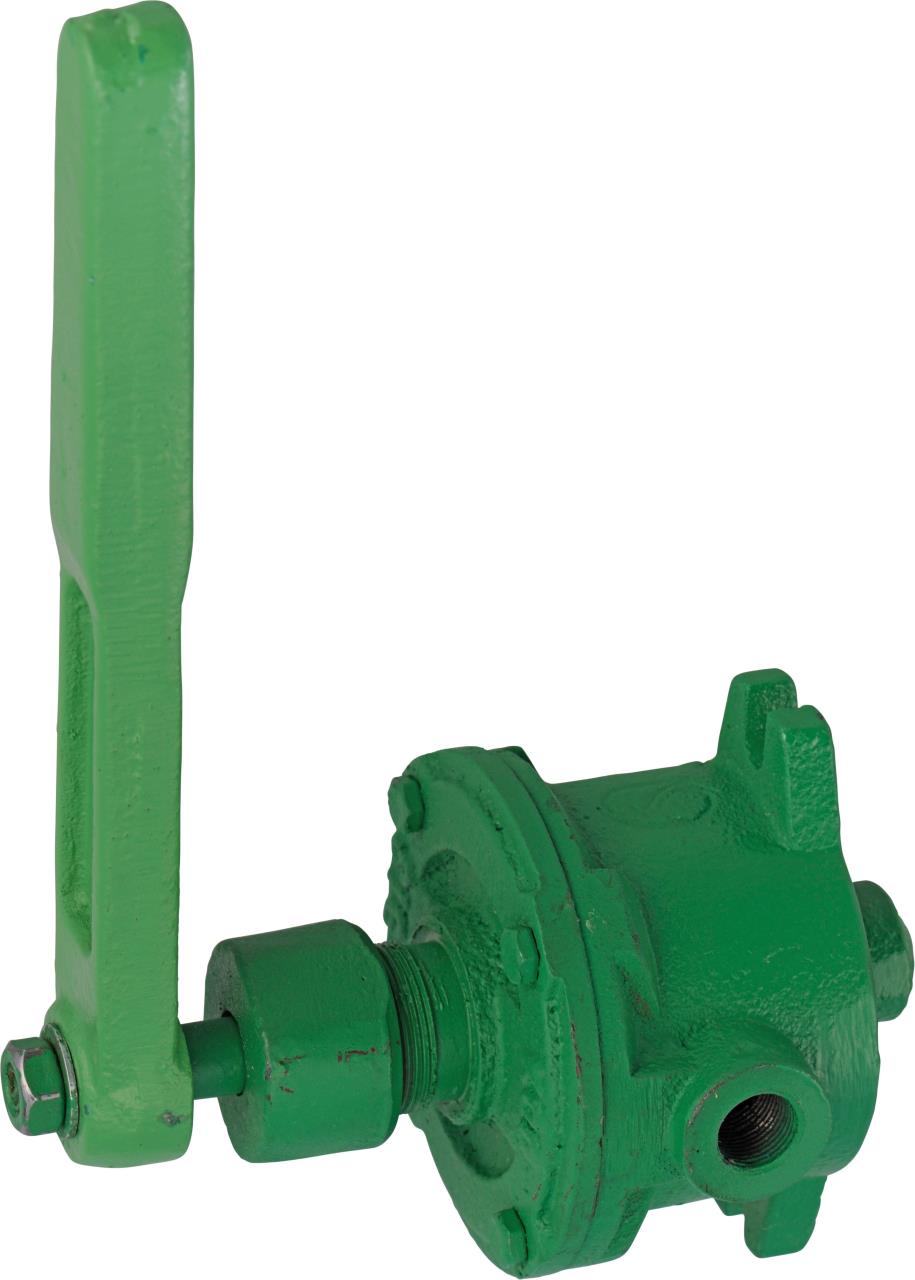 Semi-rotary pump from cast iron