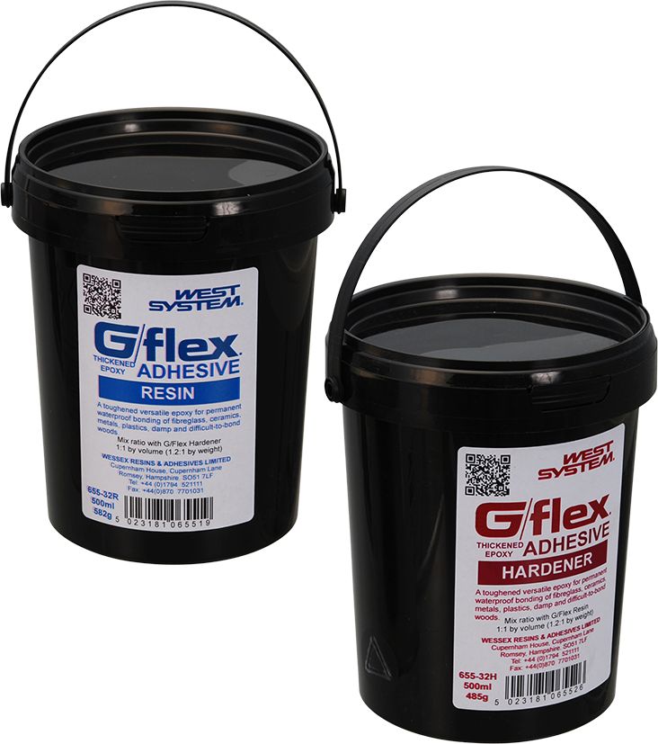WEST-SYSTEM G/FLEX 655 pro set resin & hardener