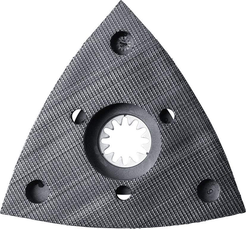 Perforated sanding plate for MULTIMASTER STARLOCK