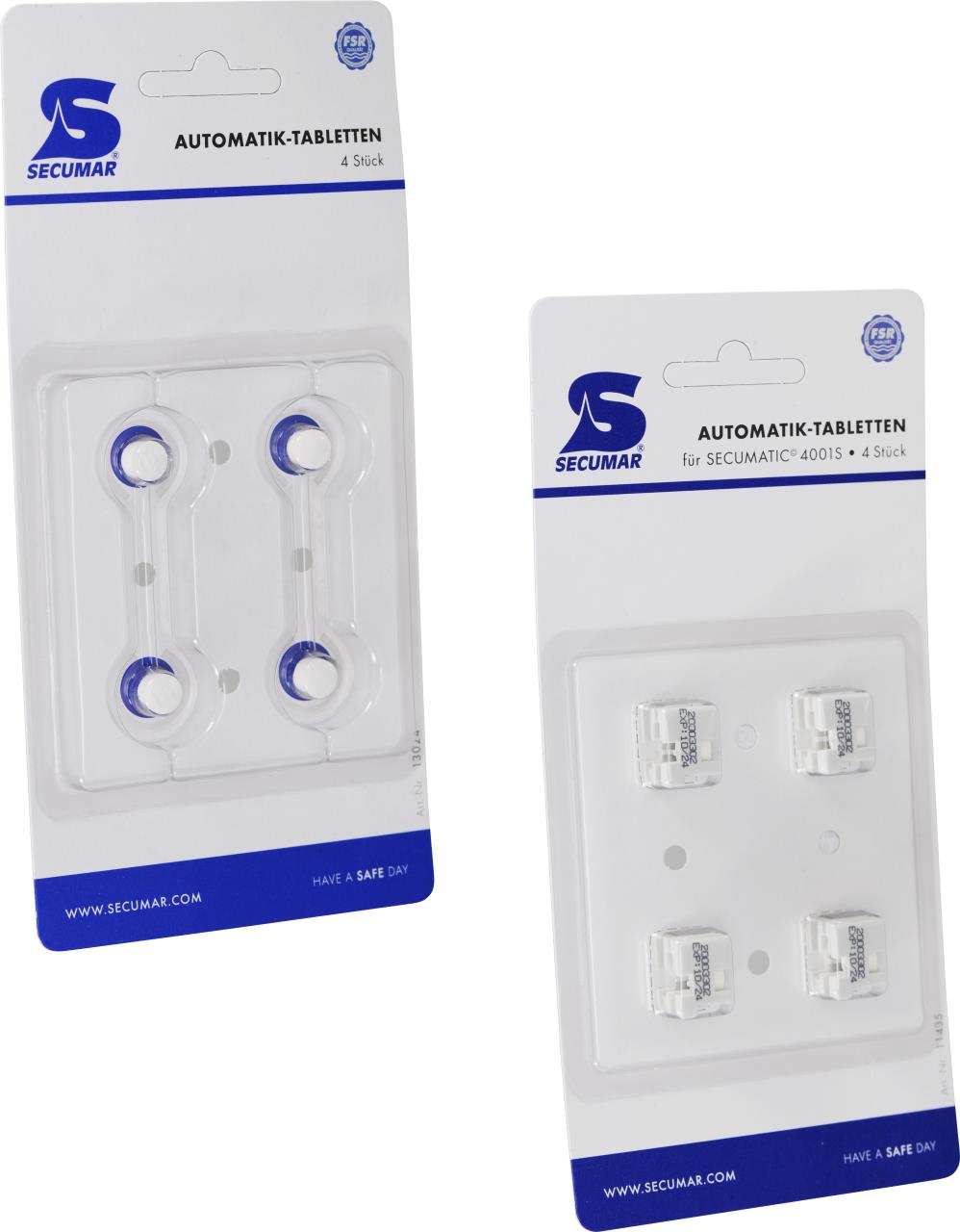 Secumar Auto Capsules Spare pills for SECUMAR lifejackets | TOPLICHT