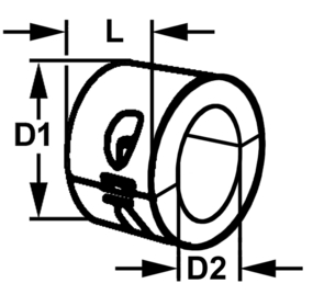 Collar anodes from Magnesium