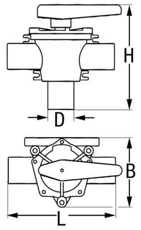 Diverter valve WHALE