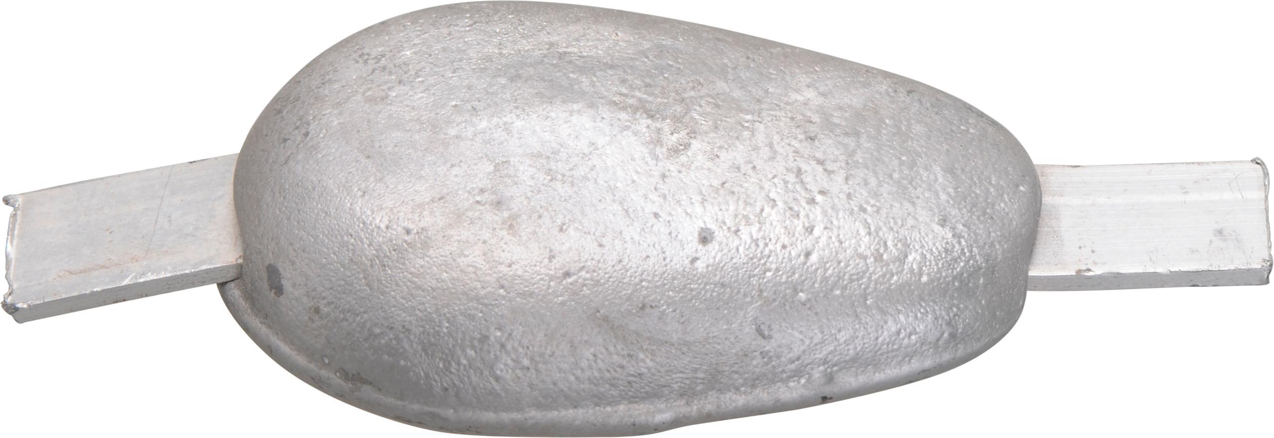 Magnesium anode oval with aluminium bars