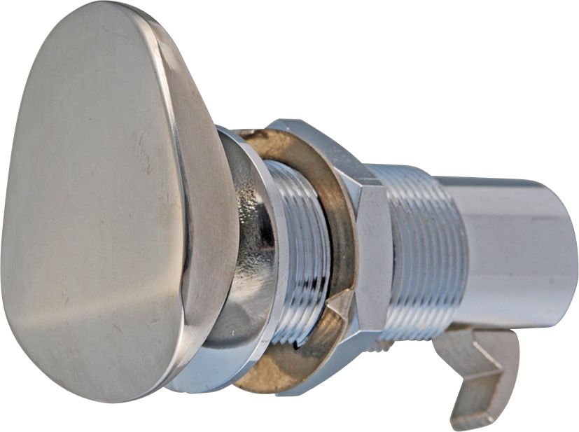 Furniture latch stainless steel egg-shaped