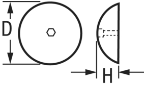 Magnesium rudder anode
