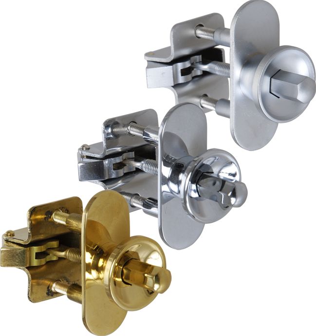 Push botton concave design