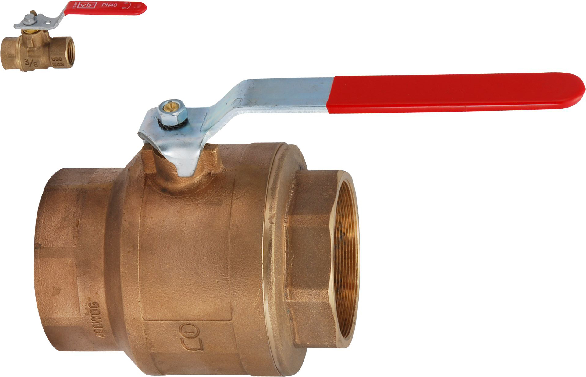 VIR bronze ball valve