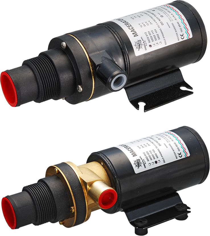 Waste mercerator pump
