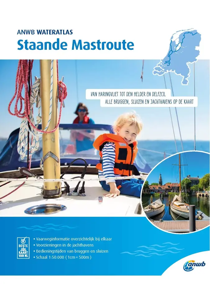ANWB WATERATLAS: Staande Mastroute