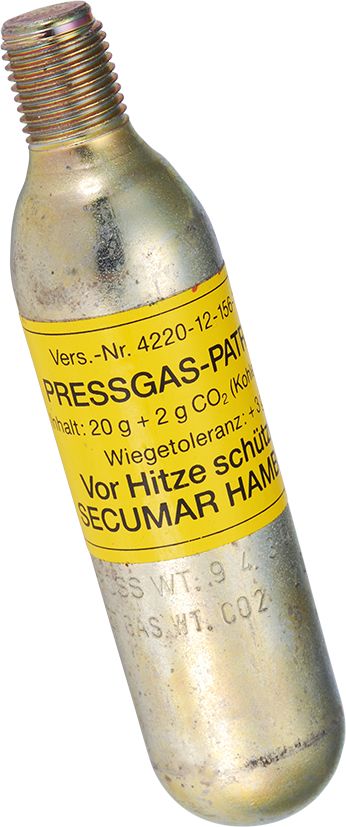Replacement cartridge for SECUMAR with thread