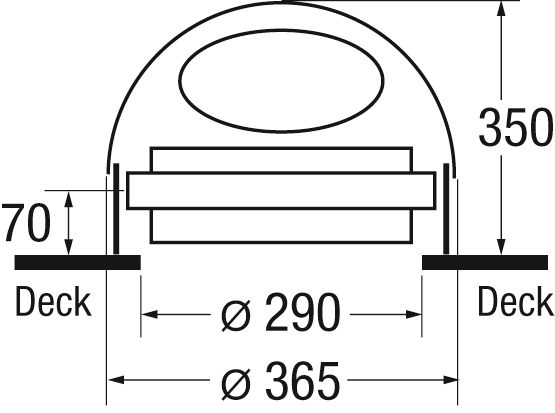 CASSENS & PLATH TYPE/21 Steering compass / bearing compass