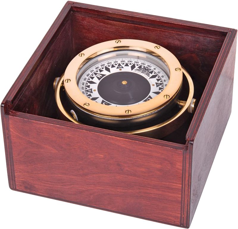 CASSENS & PLATH TYPE/51 Brass life boat compass in box