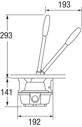 Bilge pump HENDERSON/WHALE MK5 U/D under deck