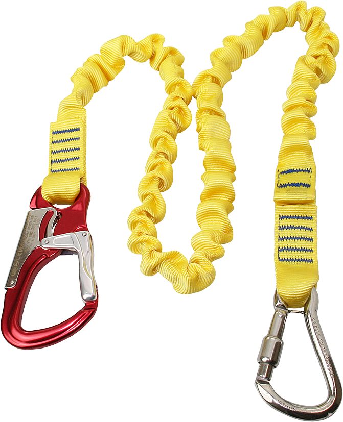 Elastic life line with 2 carbine hooks KONG
