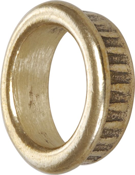 Brass ring for elbow catch