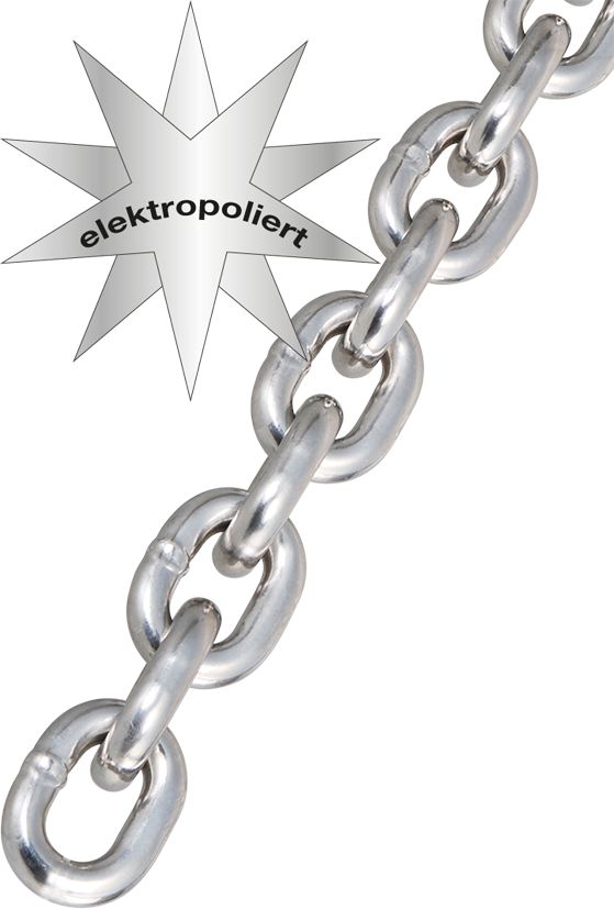 DUPLEX CROMOX Stainless Steel Chain E-polished
