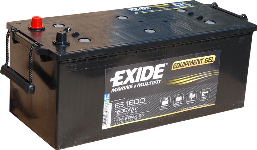 Sealed gel battery EXIDE-GEL
