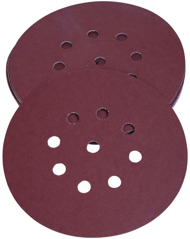 Perforated sanding sheets for eccentric sander