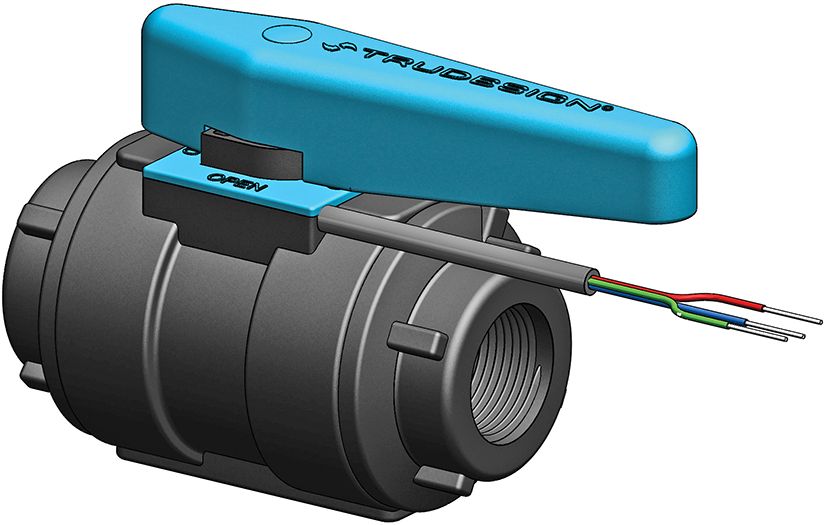 Monitored manual ball valve TRUDESIGN
