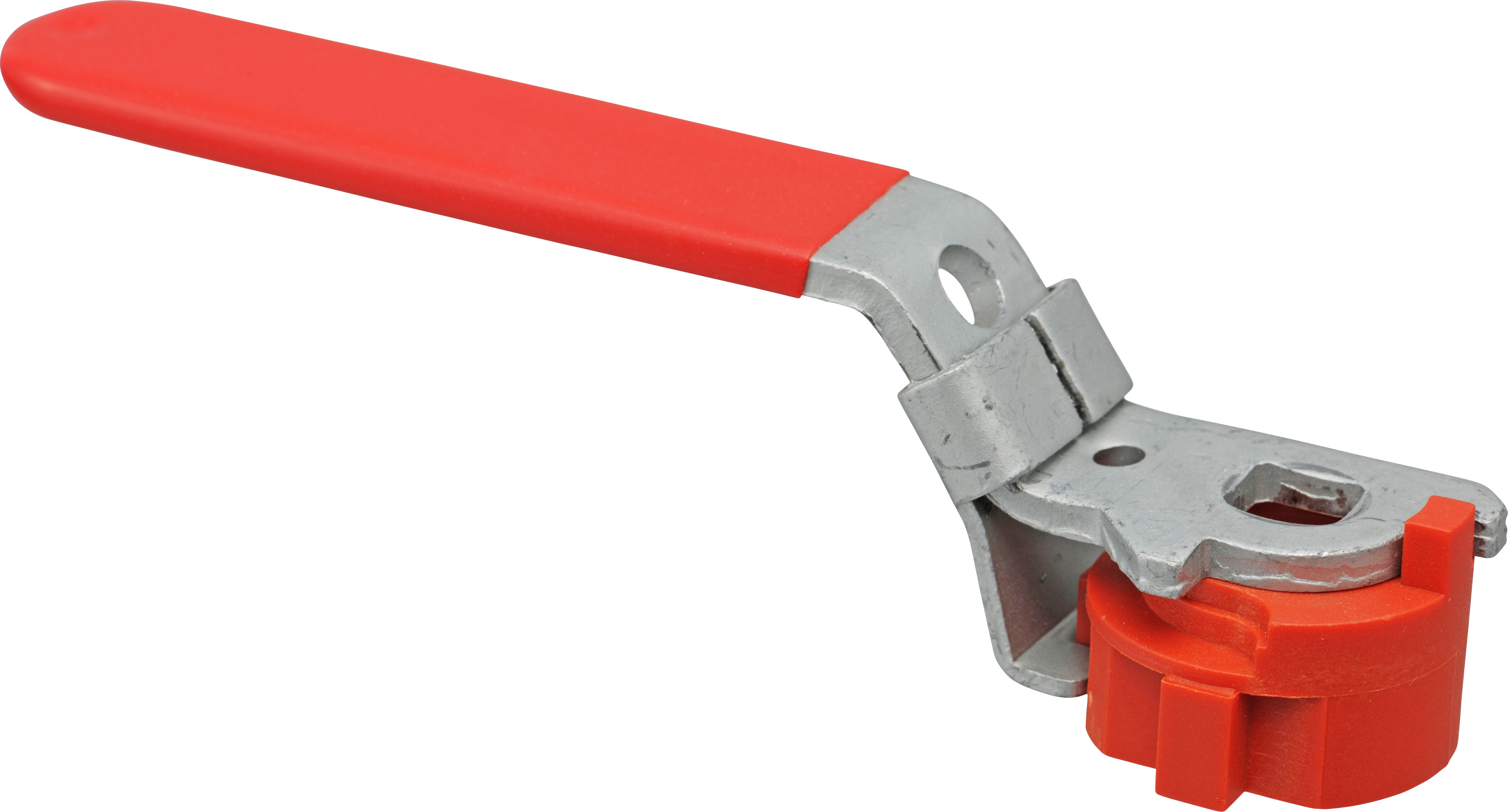 Lockable handle for ball valve VIR