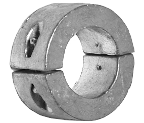Collar anodes from Magnesium