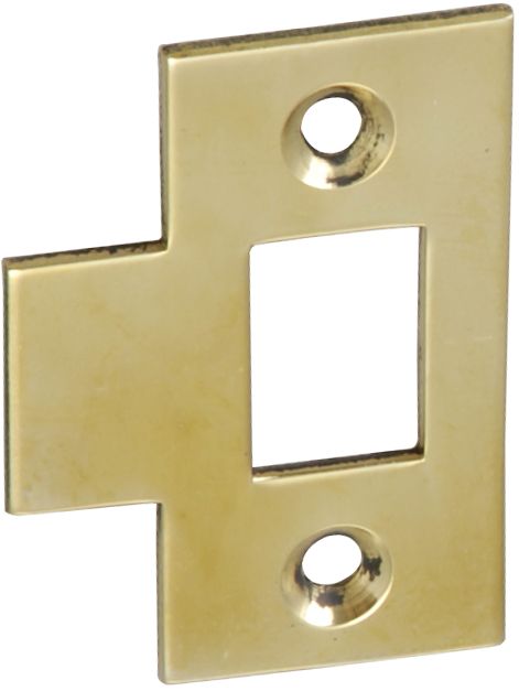 Striking plate for cupboard latch