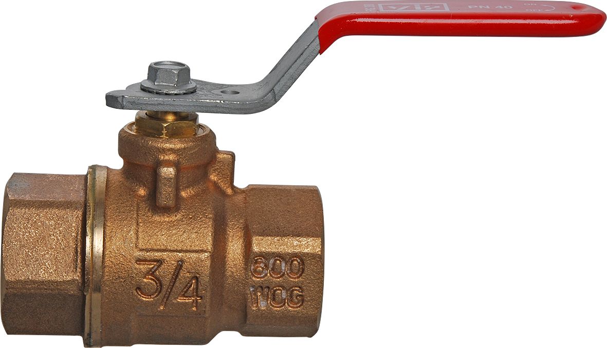 VIR bronze ball valve