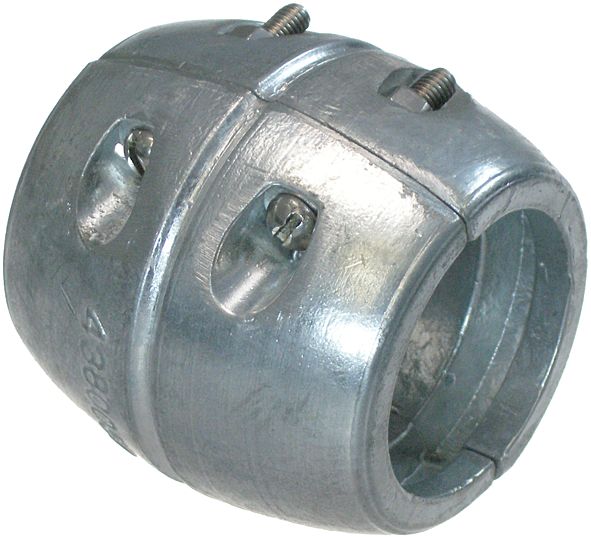 Streamlined collar anode made from Magnesium