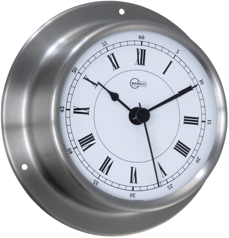 BARIGO SKY Roman quartz watch in brushed stainless steel
