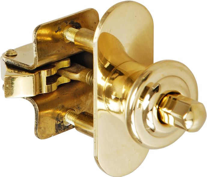 Push button catch convex design