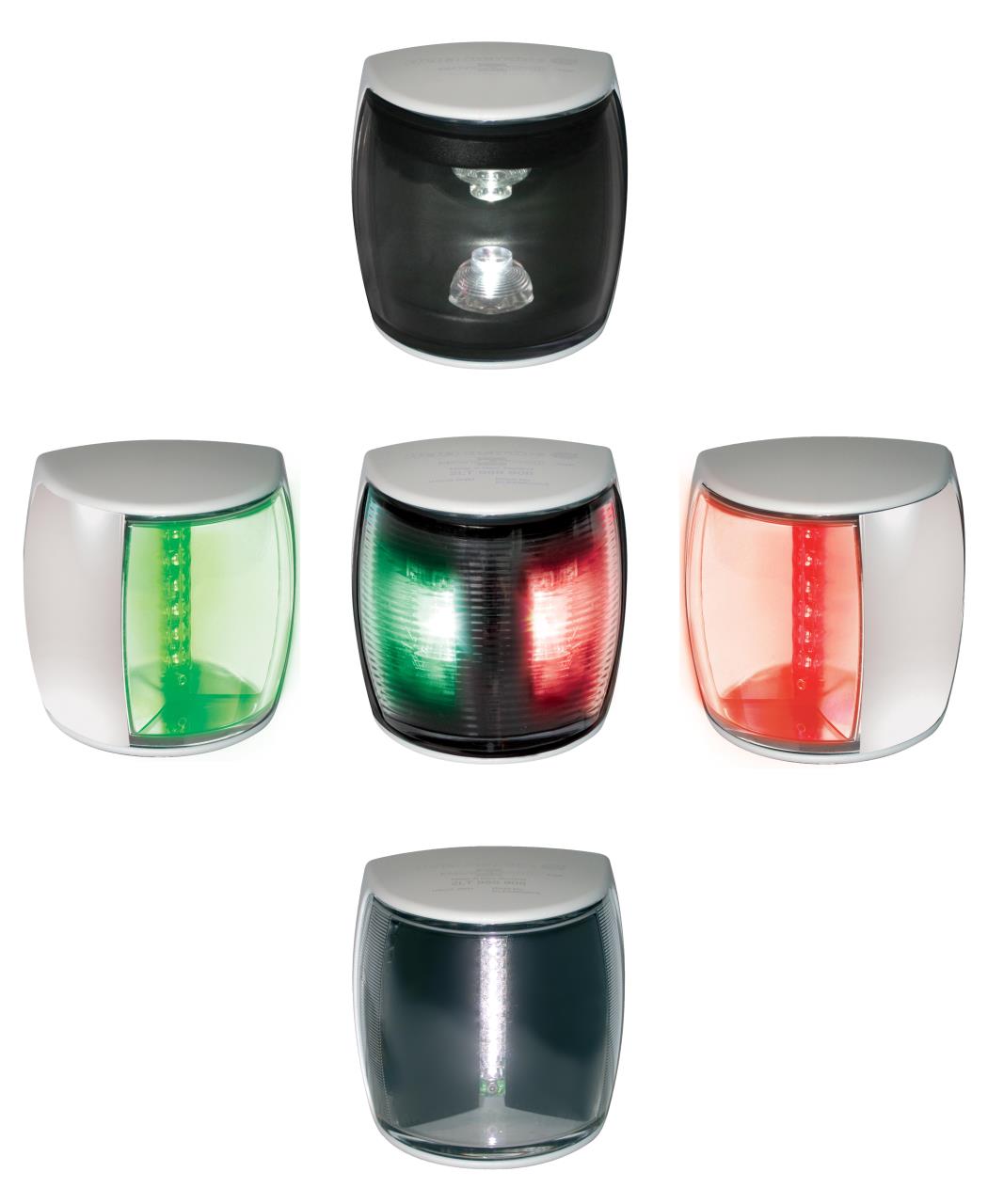 3254*09 HELLA NaviLED Pro Positionslichter Gehäuse weiß