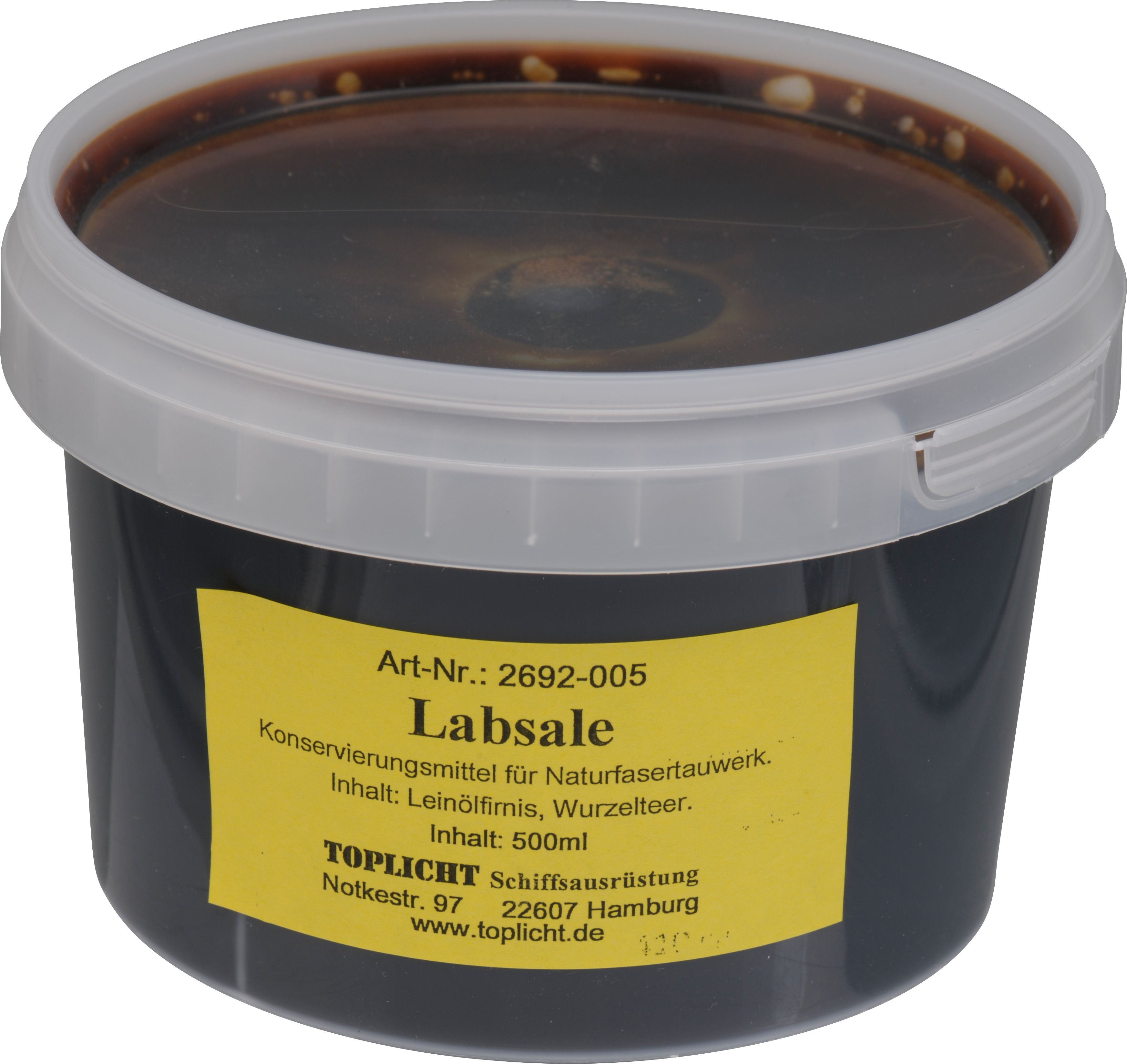 Tar for standing rigging