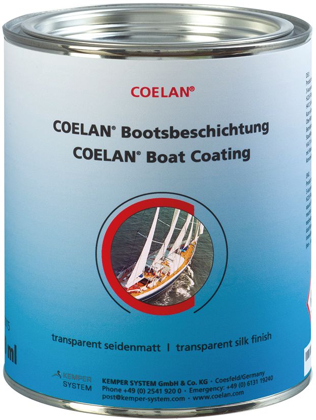 COELAN Boat Coating transparent silk finish
