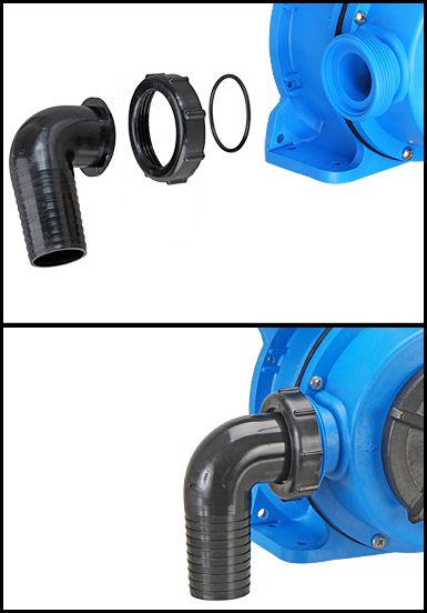 Diaphragm bilge pump PLASTIMO without outlets