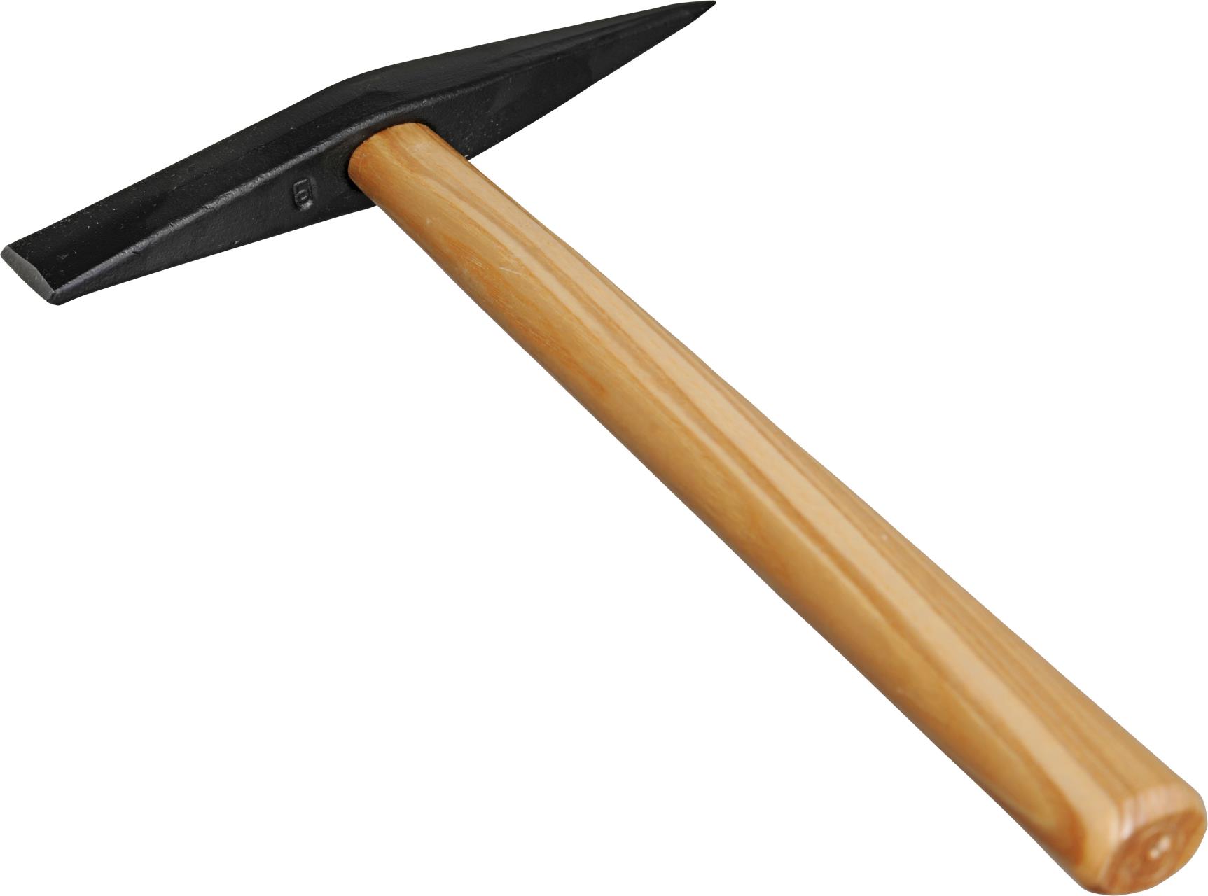 Chipping hammer with tip