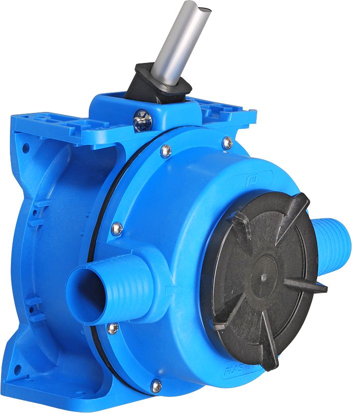 Diapragm pump PLASTIMO with built-in outlets