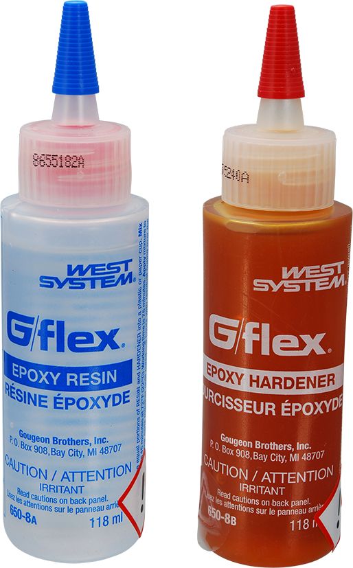 WEST-SYSTEM G/FLEX 650 set resin & hardener