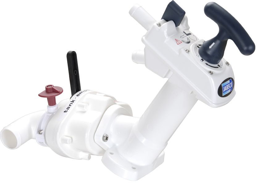 Split-up valve for marine toilet