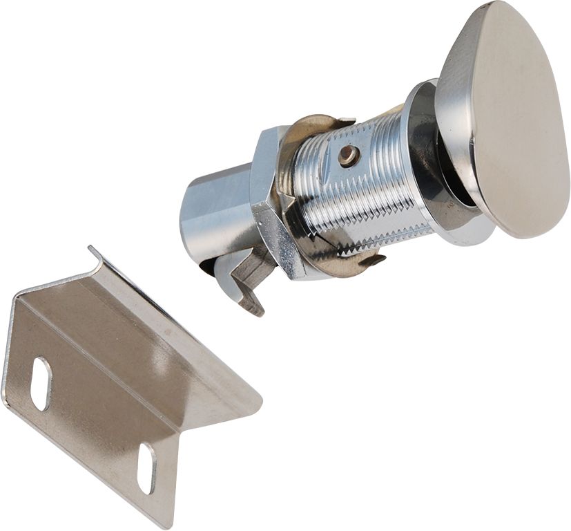 Furniture latch stainless steel egg-shaped