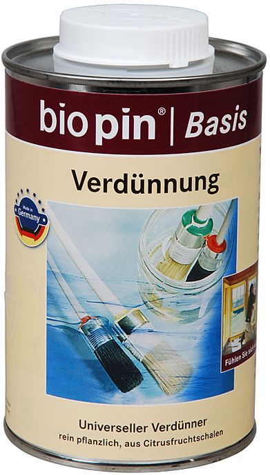 Thinner for BIO PIN varnish and oil